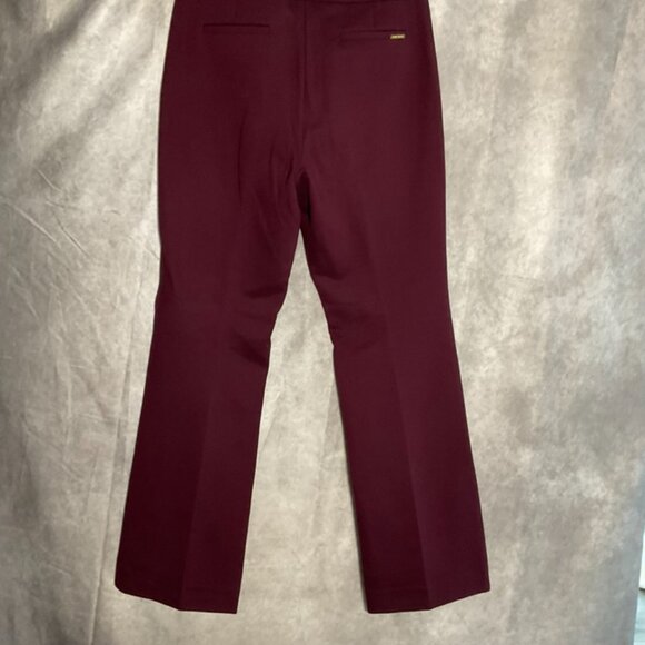 Anne Klein Purple Dress Suit Pant Straight Flare Size 8 Stretch EEUC - Picture 2 of 2